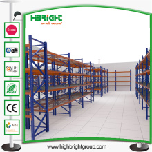 Rayonnage de palette en métal de stockage de Longspan d&#39;entrepôt résistant